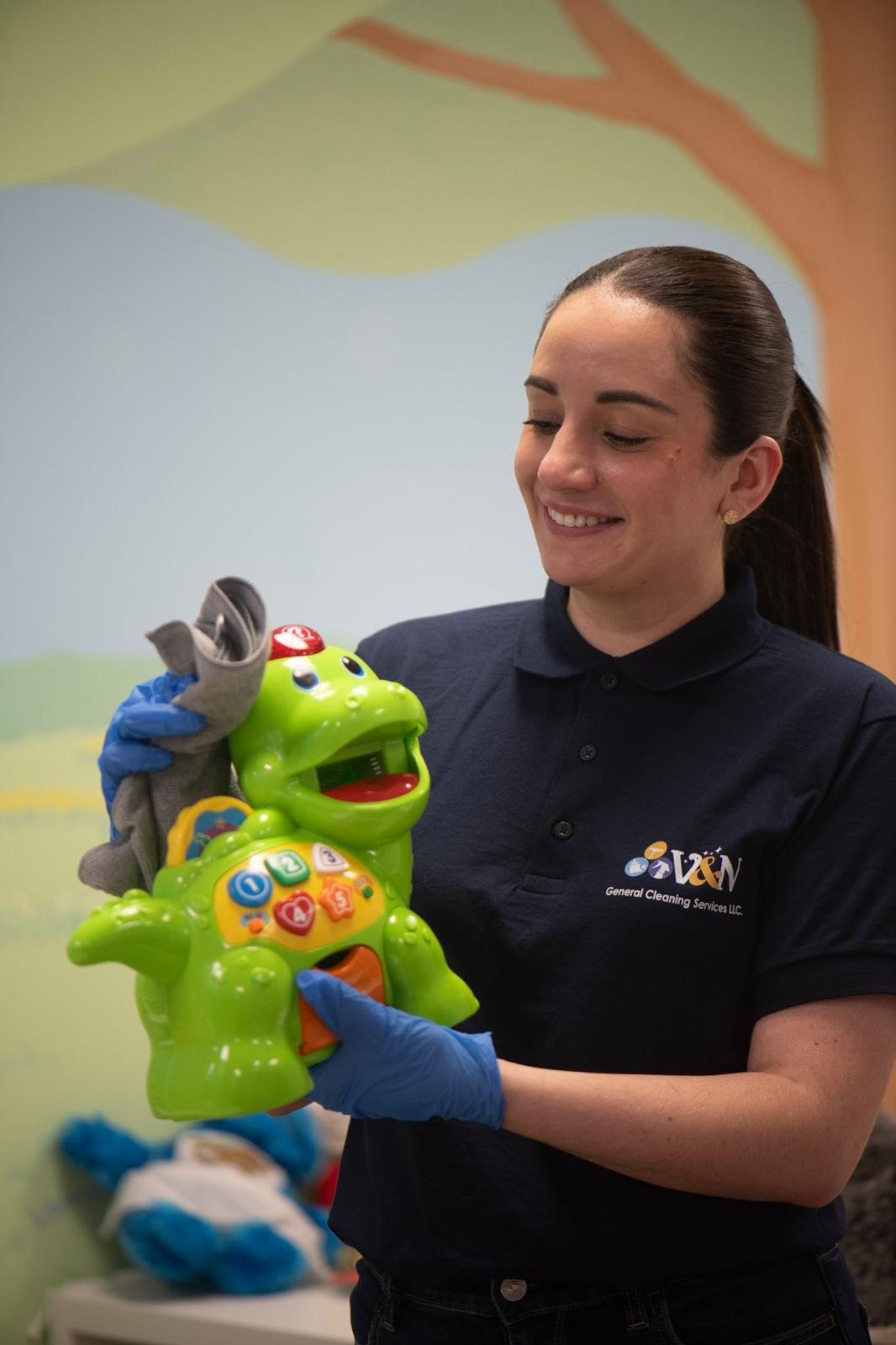 V&N porter staff maintaining commercial facility